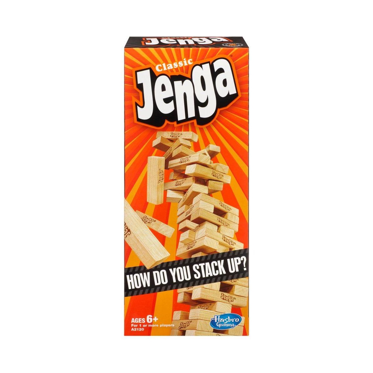 Hasbro Jenga Klasik Jenga Classic ORJİNAL Hasbro Jenga