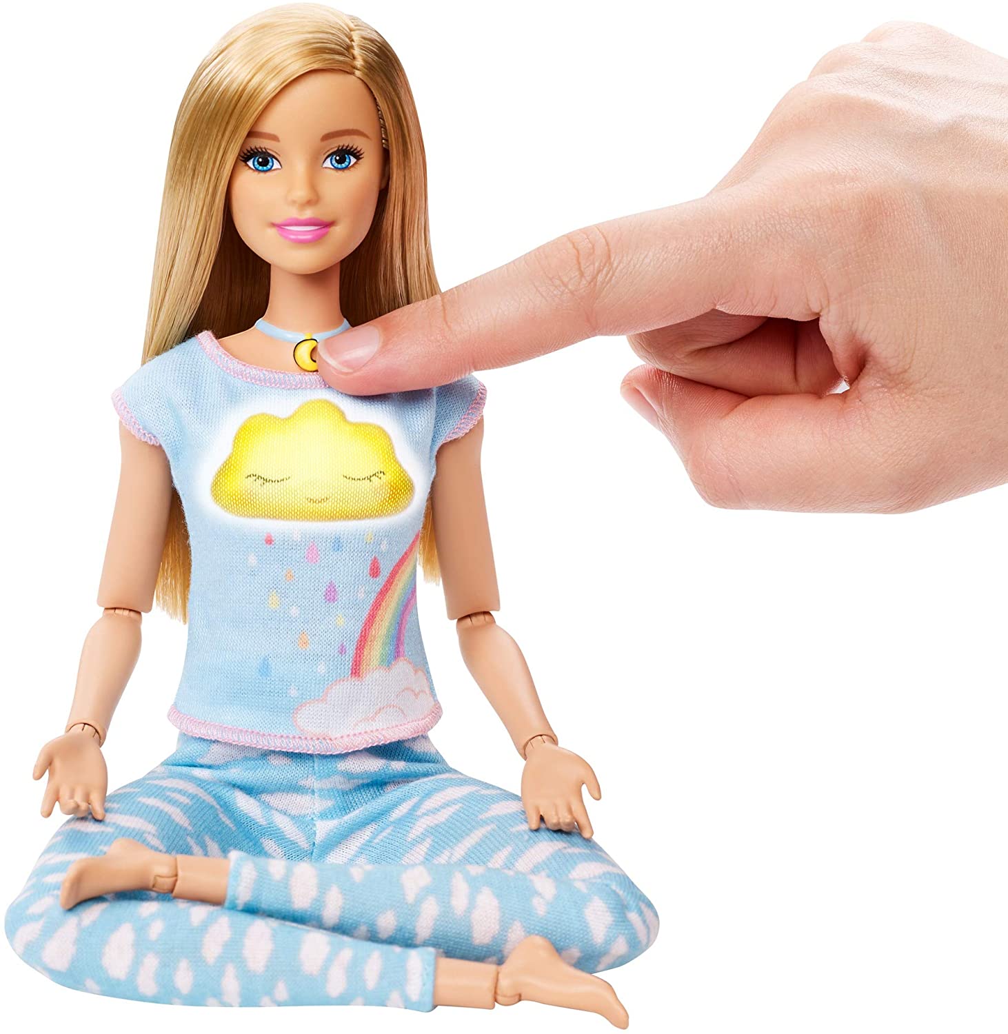 Orjinal Barbie Nefes Egzersizi Bebegi Yoga Yapan Barbie Isikli Ve Sesli Barbie Oyun Seti Gnk01 Bebekya