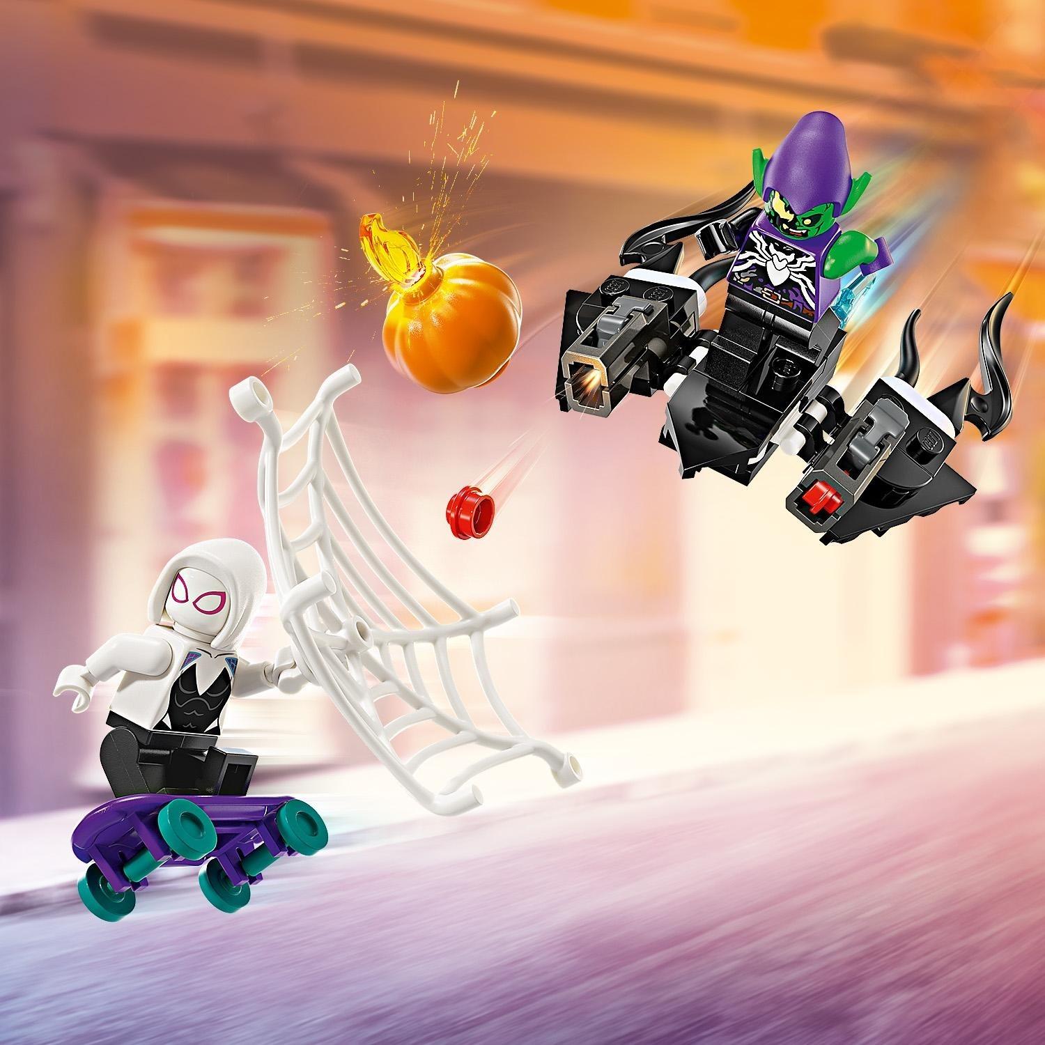 Orjinal Lego Marvel Örümcek Adam Yarış Arabası ve Venom Green