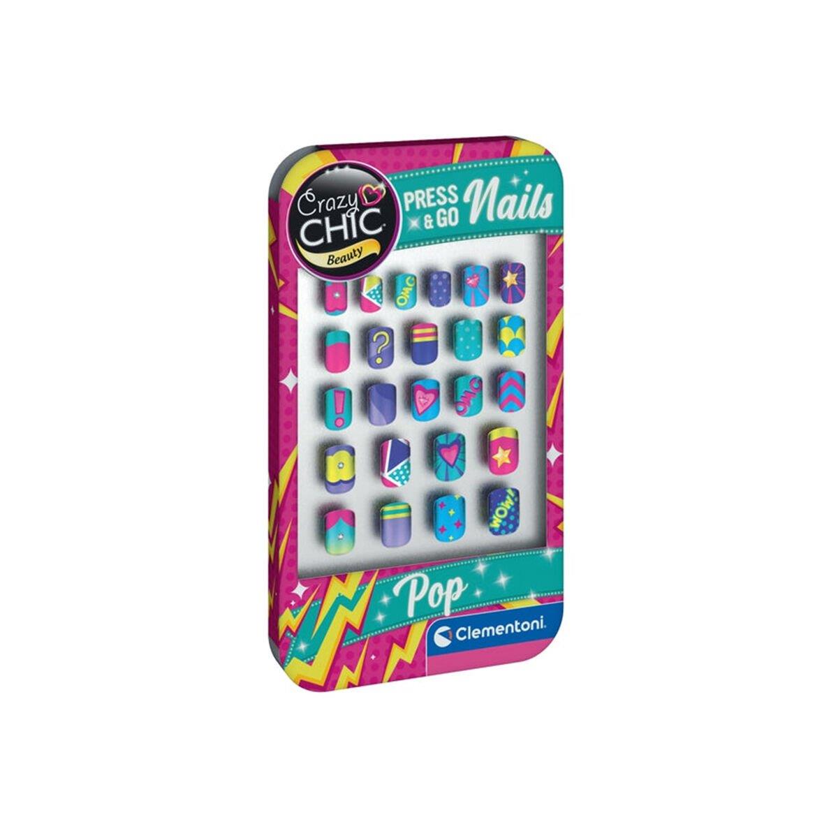 Clementoni Crazy Chic Tak Git Tırnaklar Pop