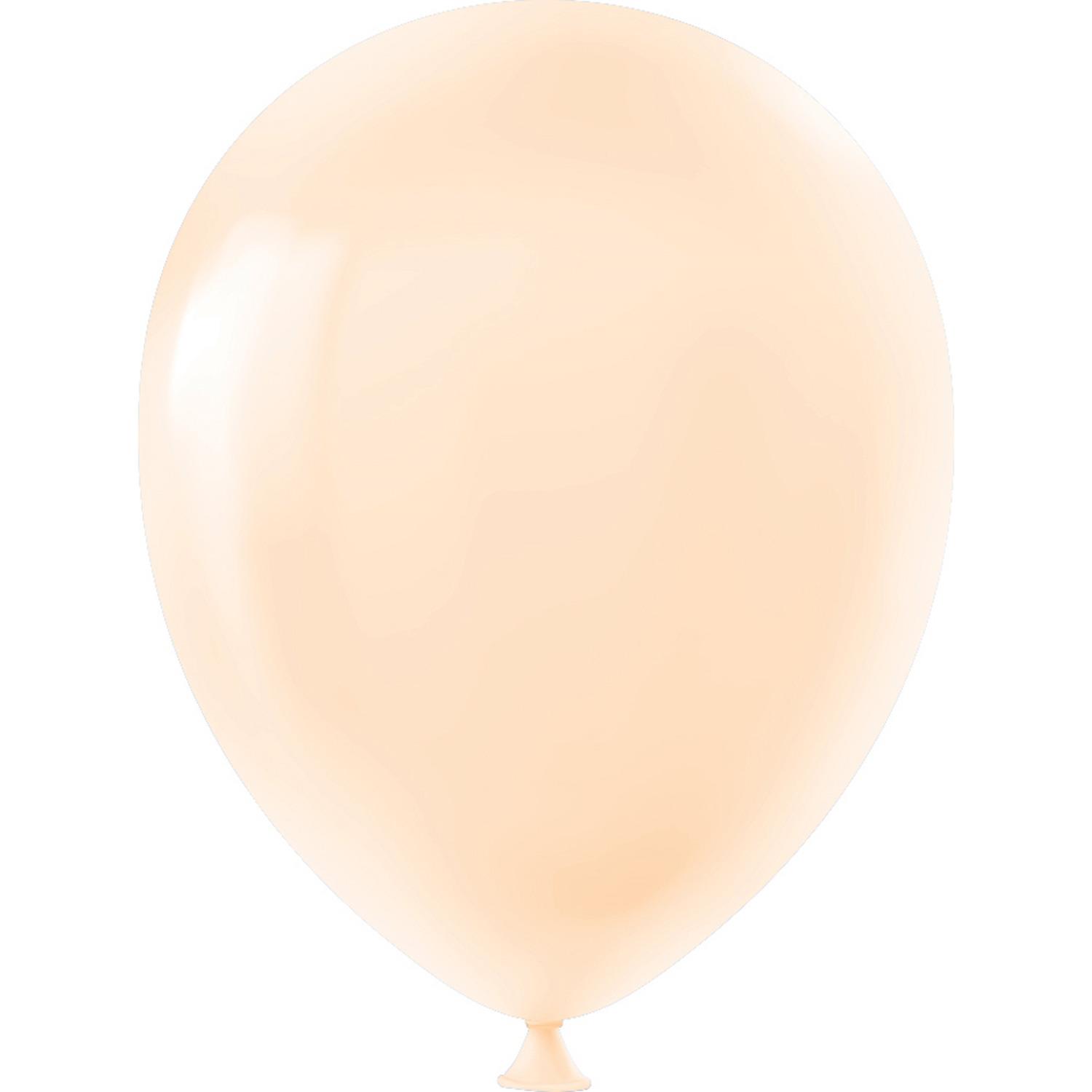 Helyuma Uyumlu Makaron Balon Makaron Turuncu Balon 12 inch 5 Adet