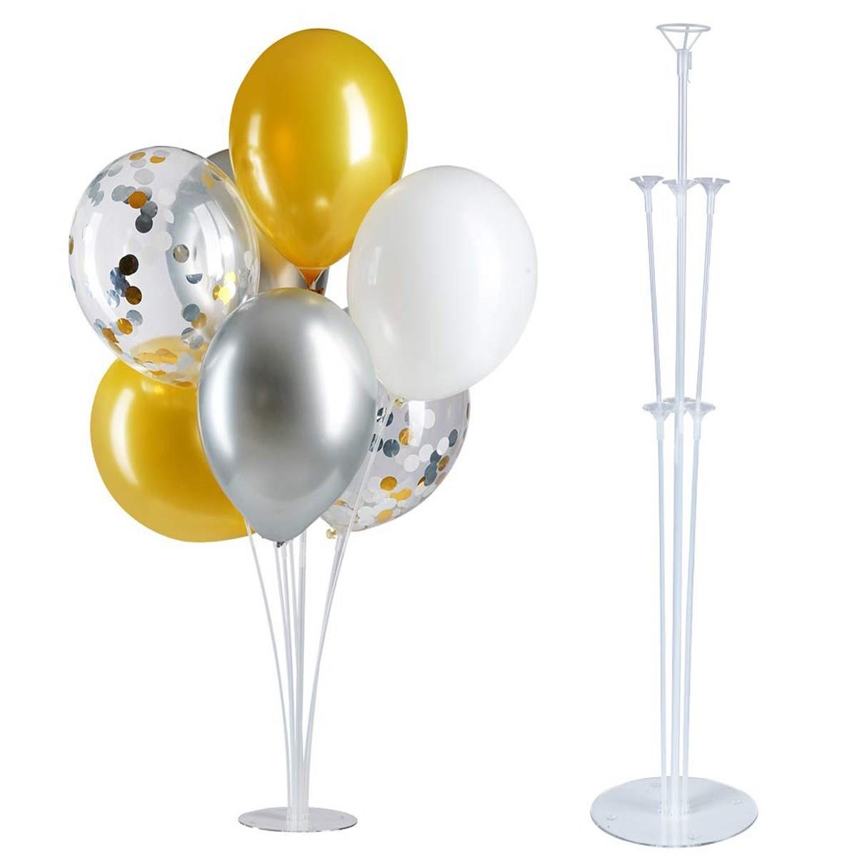 Balon Standı 7 li Doğum Günü Parti Düğün Nişan Özel Dekorasyon Balon Süslemeleri